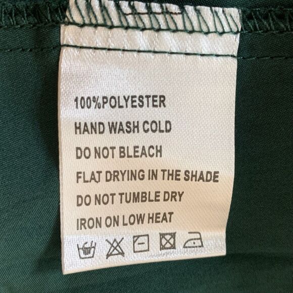 JJ’s House Ruffle Sweetheart Spaghetti Straps A-Line Chiffon Midi Dress Sz XL - Picture 13 of 13